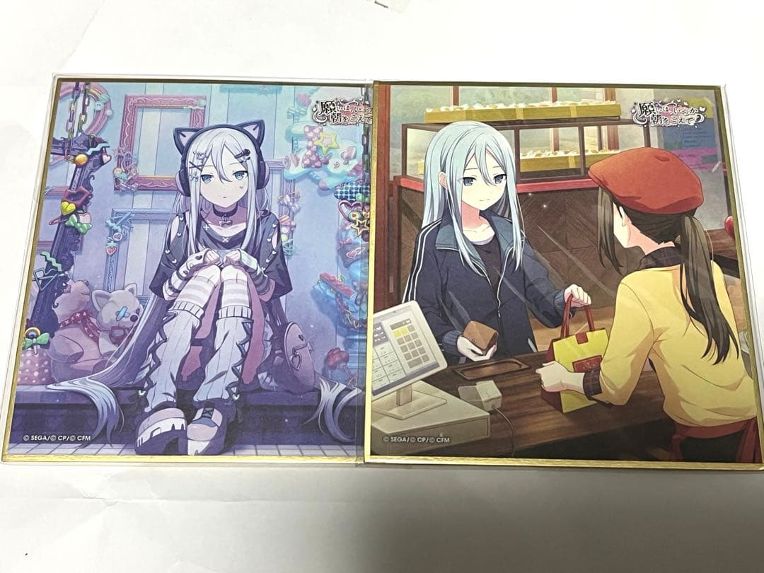 プロセカ 宵崎奏 Iなんです ミニ色紙 願いは、いつか朝を越えて 28c