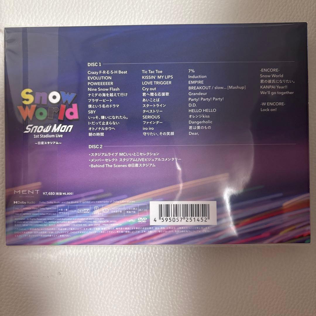 Man  World 日産スタジアム　DVD