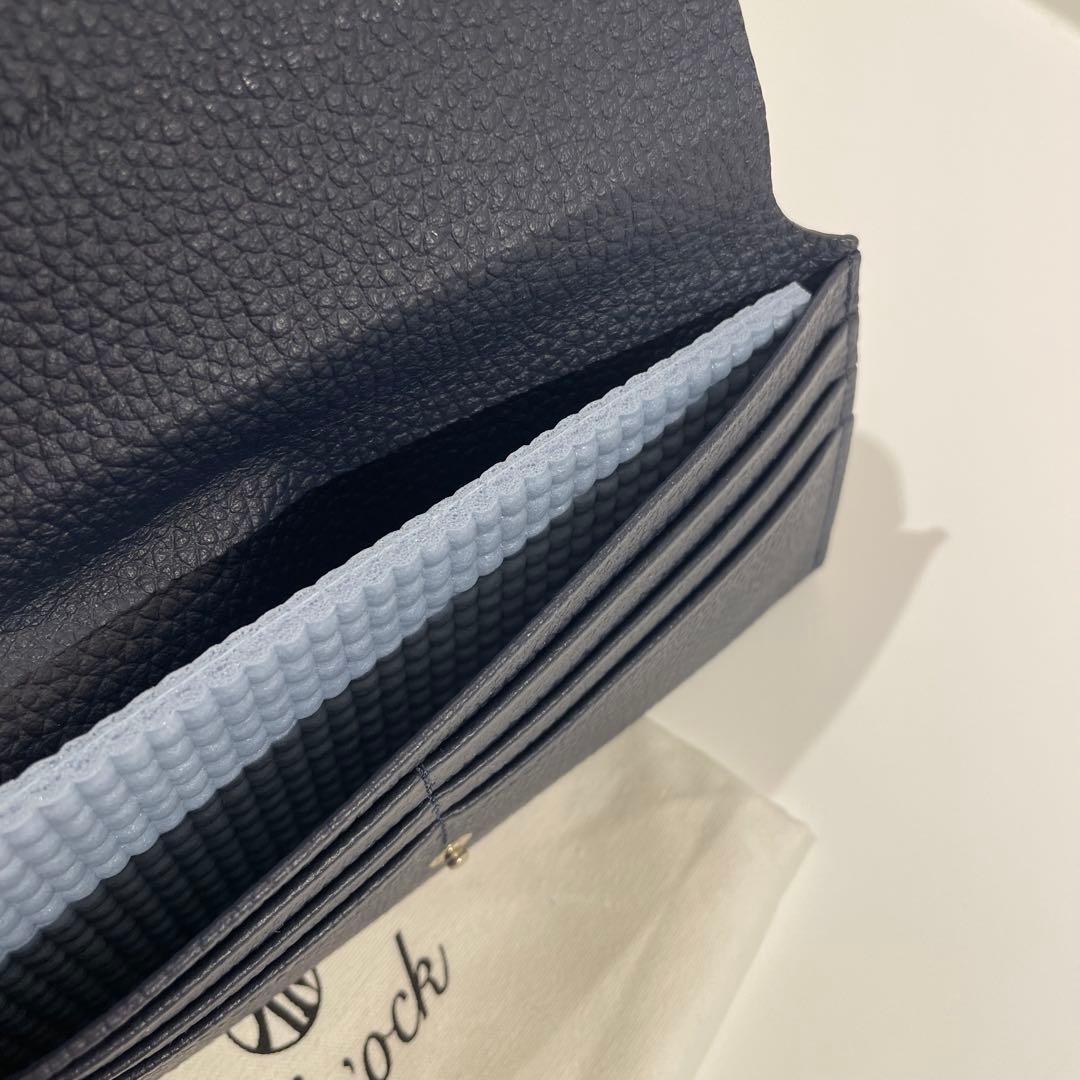 早い者勝ち　韓国　バインダー　貯金　長財布　薄い財布　ネイビー