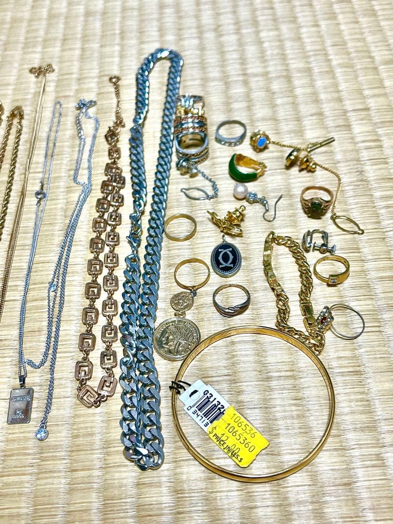 ｍ*.様 遺品整理ネックレス　リング　ピアス　イアリング　18k pt900 s