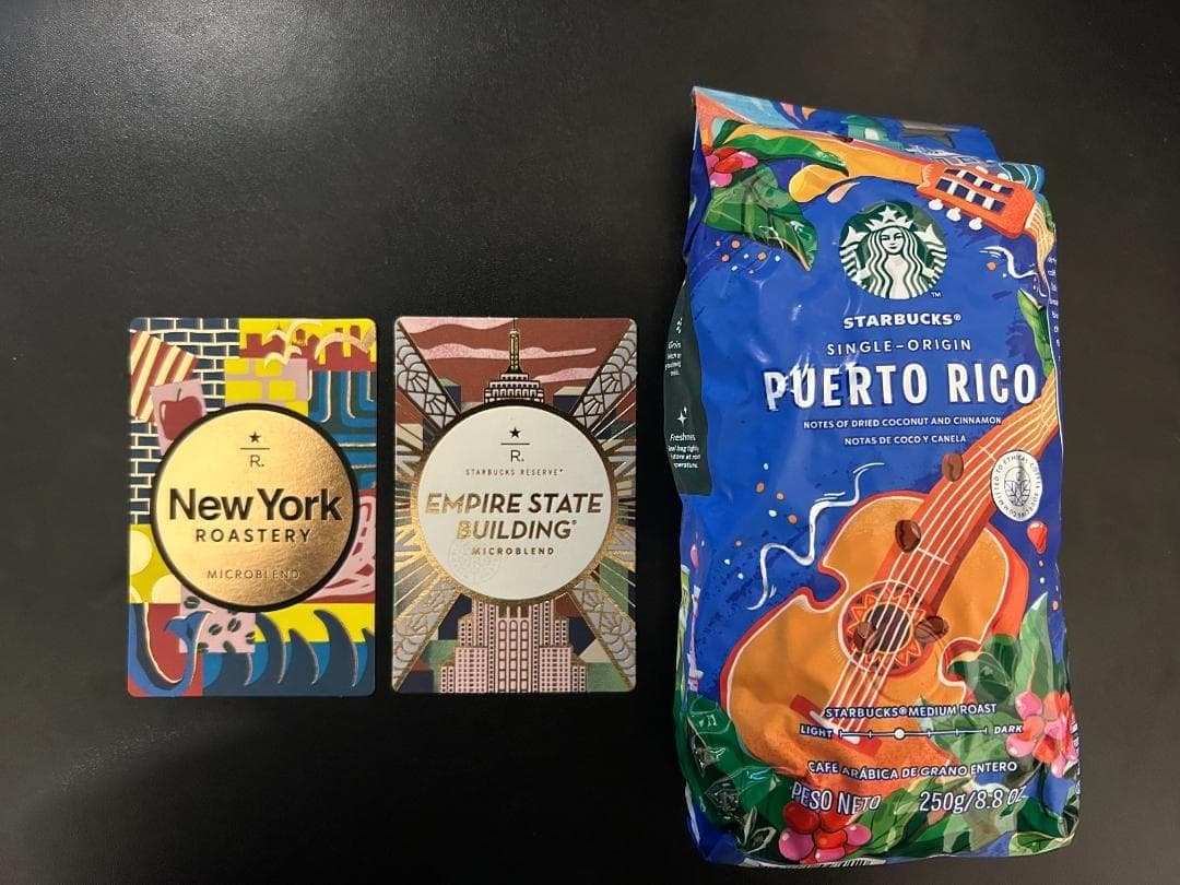 poko スタバ ニューヨーク+プエルトリコ豆