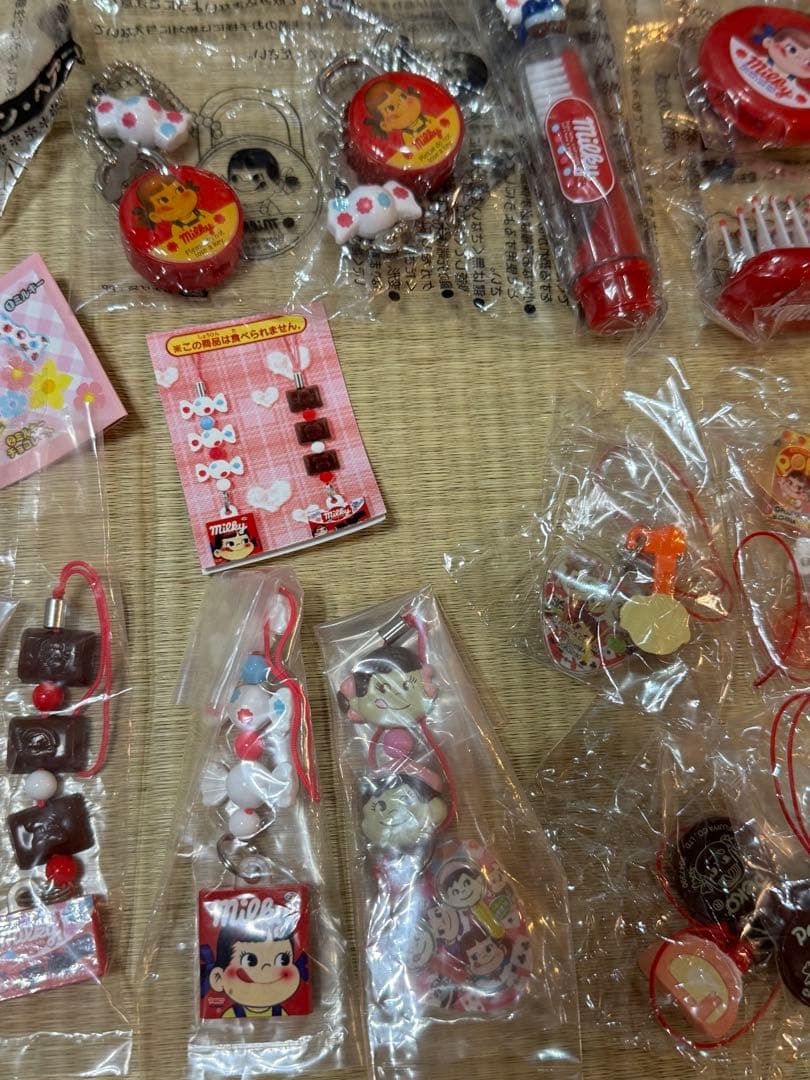 milkyぺこちゃんグッズセット 35個 未使用品　不二家