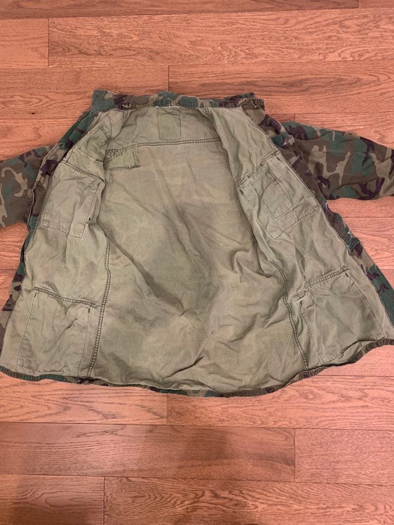 70年製実物 米軍リーフカモ ジャングルフ アティーグ 上下セット ヴィンテージ