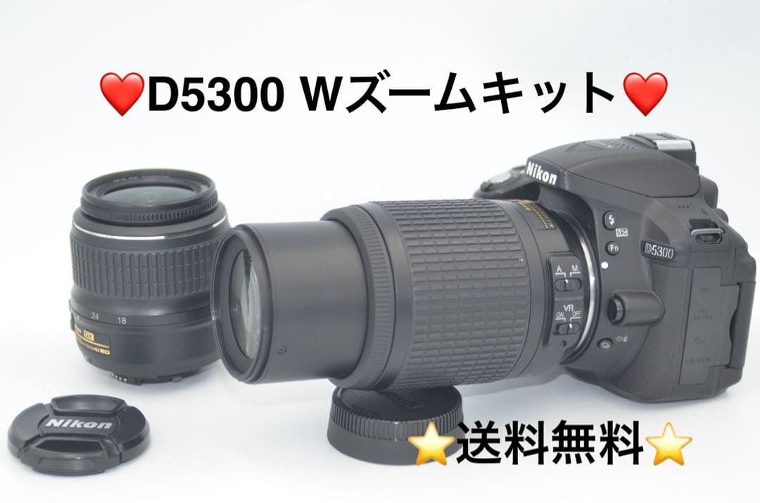 Nikon D5300 Wズームキット