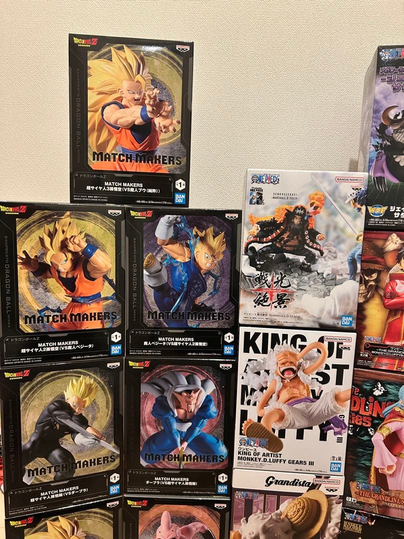 ワンピース＆ドラゴンボール　フィギュア　まとめ売り　１７個