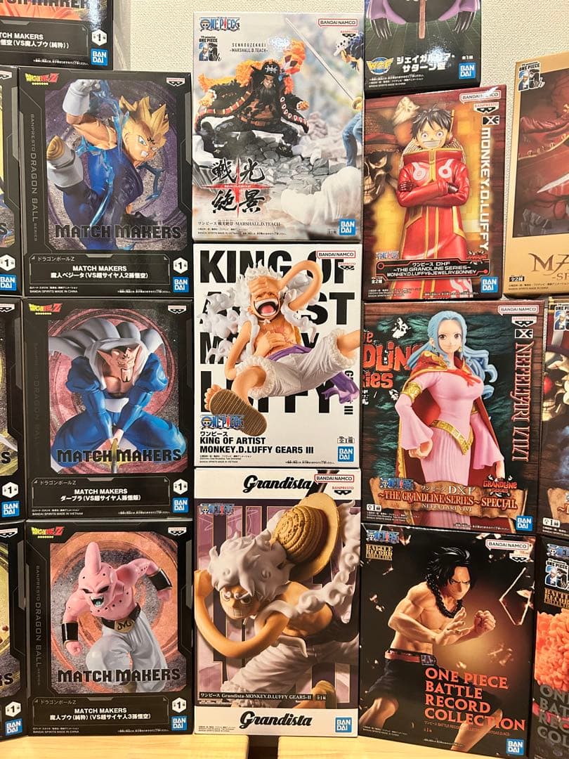 ワンピース＆ドラゴンボール　フィギュア　まとめ売り　１７個