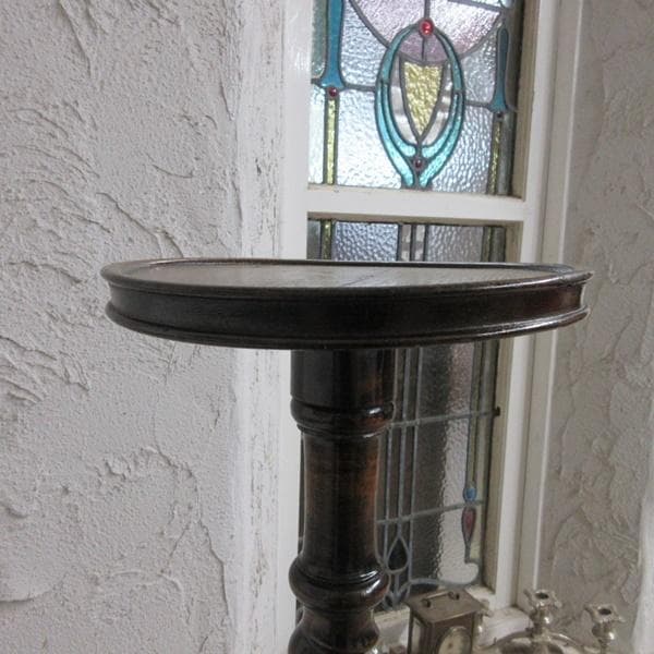 イギリス アンティーク 家具 プランツスタンド ツイスト 花台 英国 6753c