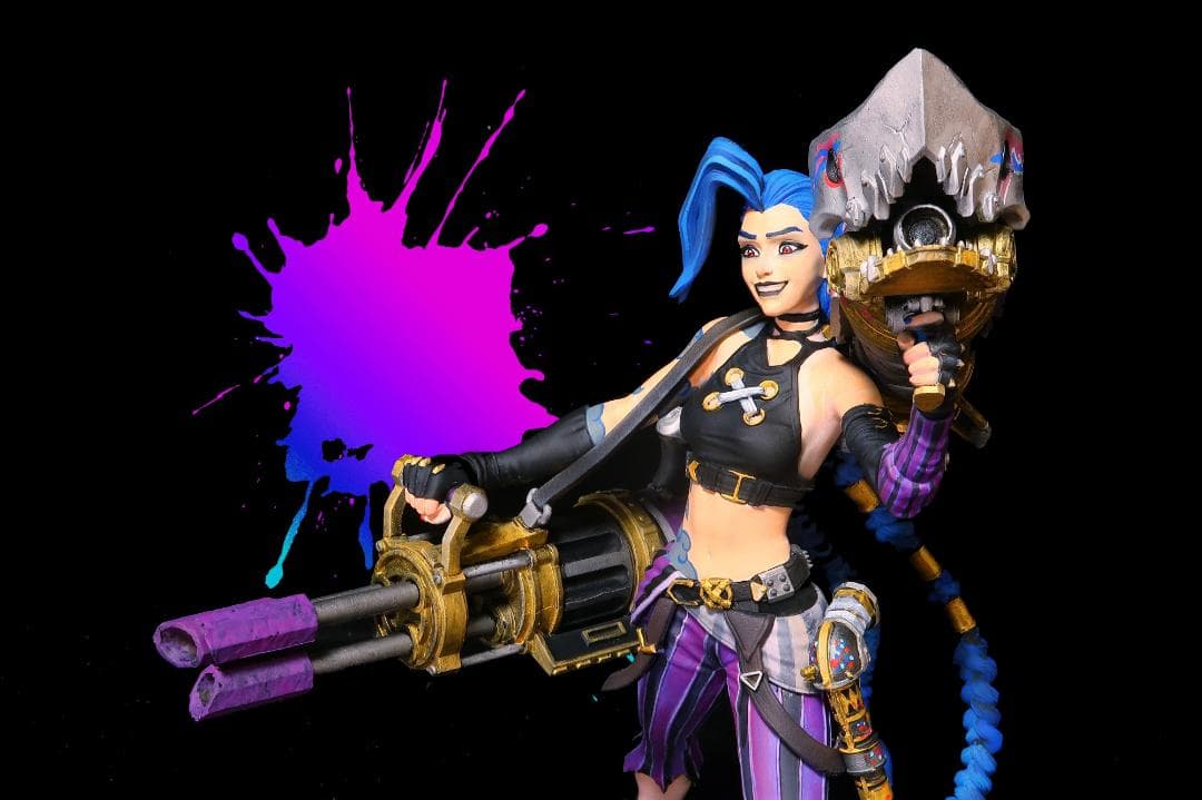 1/6 暴走パンクガール ジンクス ガレージキット（未組み立て未塗装）Jinx