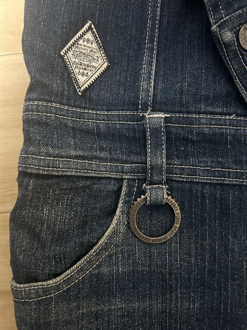 エゾインディゴデニムオーバーオール