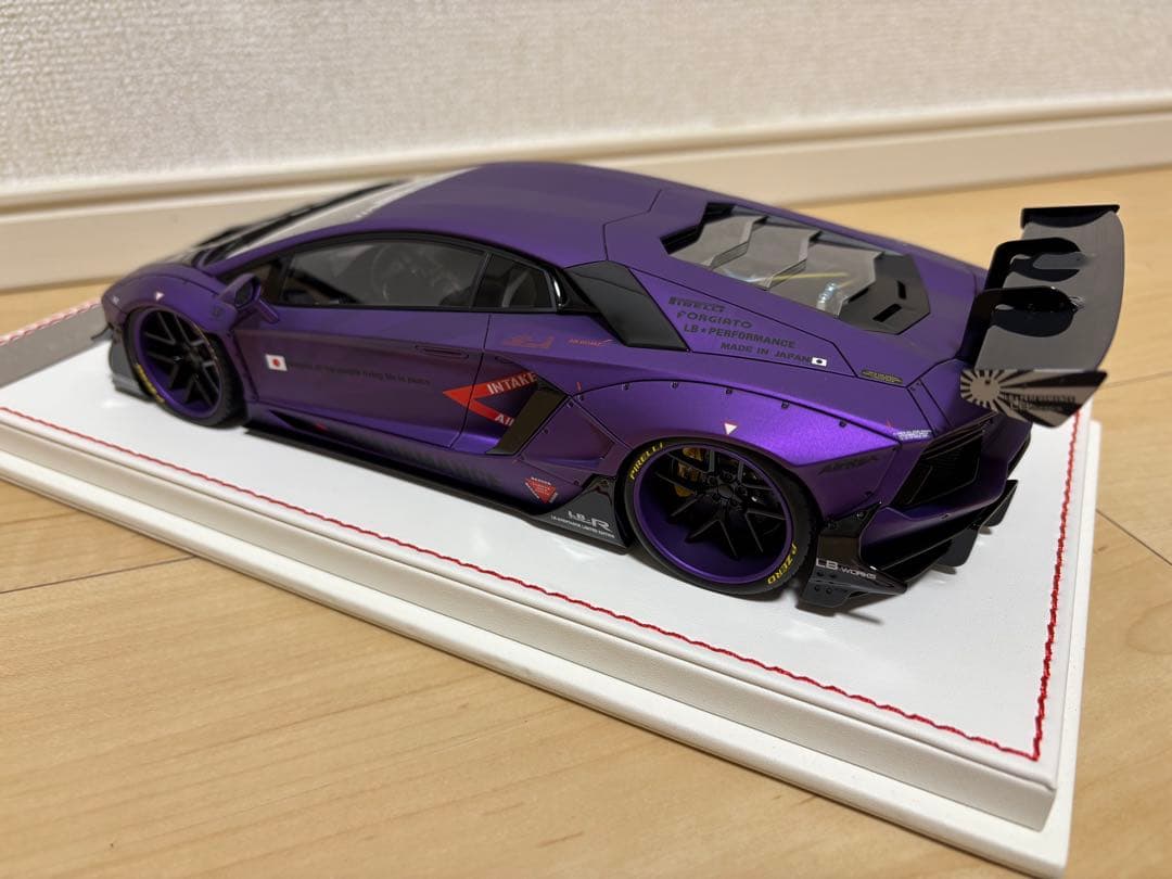 ミニカー D&G LB Aventador 2.0 Purple Zero Fighter