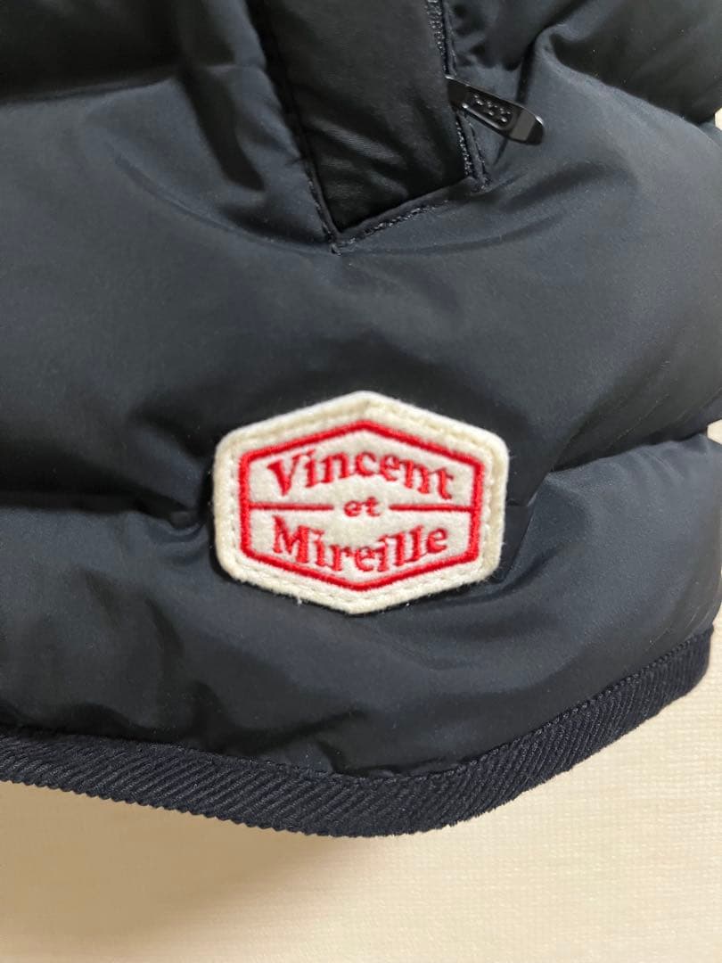 【日曜日限定価格】Vincent et Mireille ブラック ダウンベスト