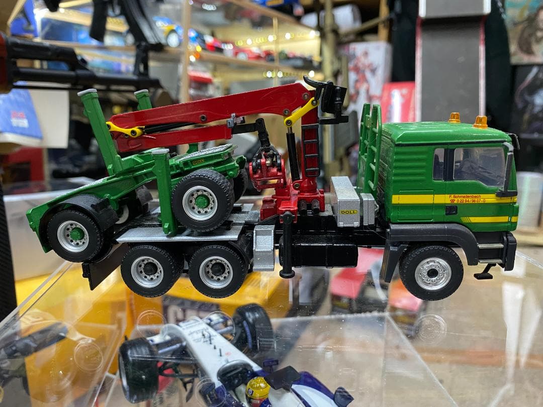 1/50 Conrad MAN TGS DOLL 長尺原木運搬トラック