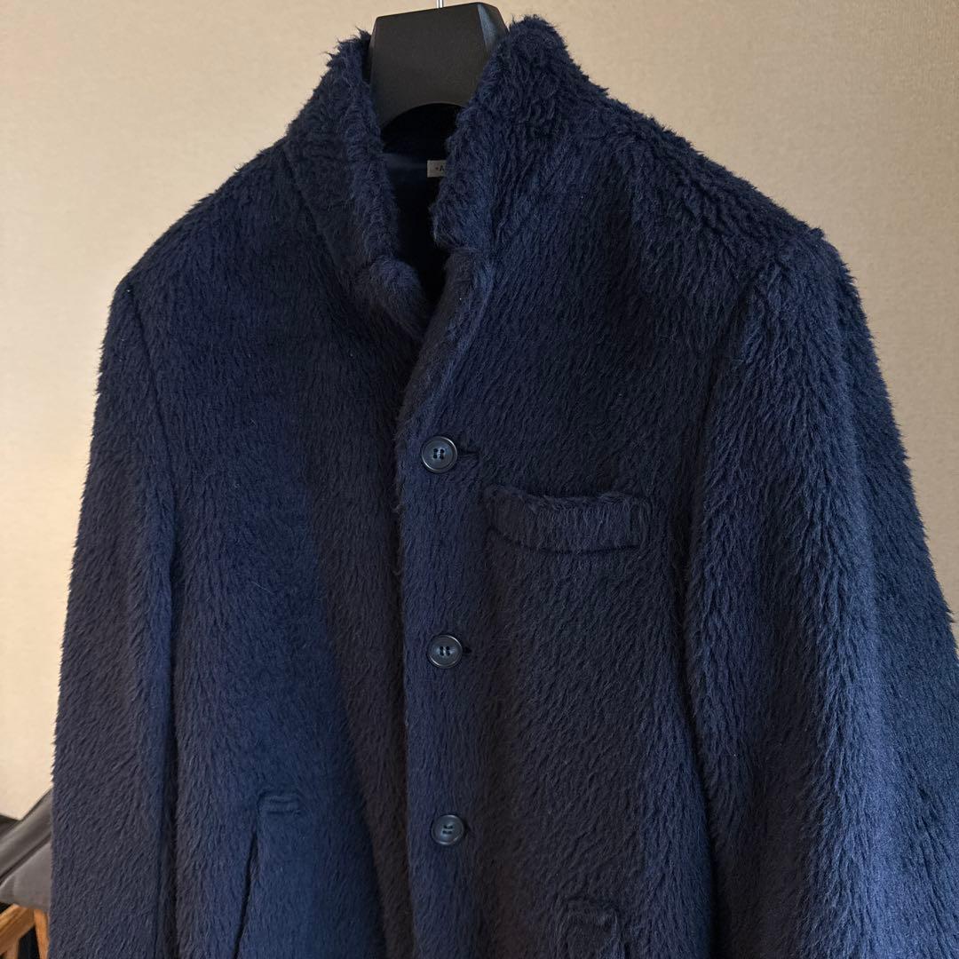 BLUE BLUE JAPAN アルパカシャギージャケット