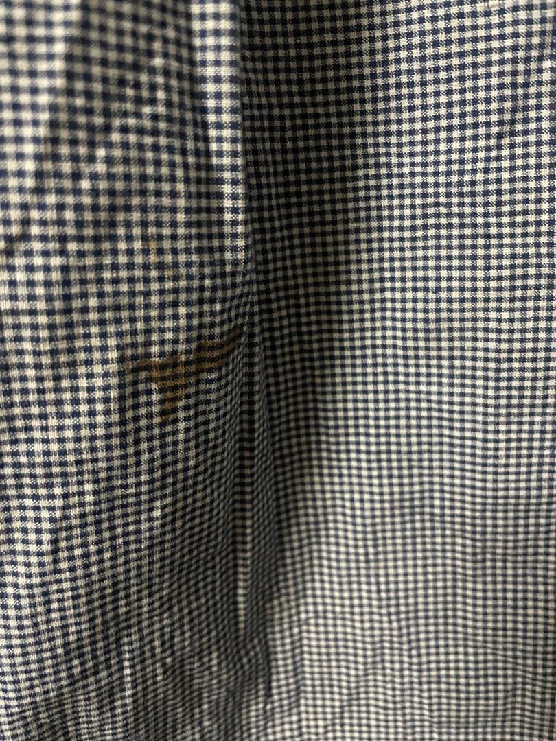 1930's フランス　インディゴ・コットン ブッチャー・スモック