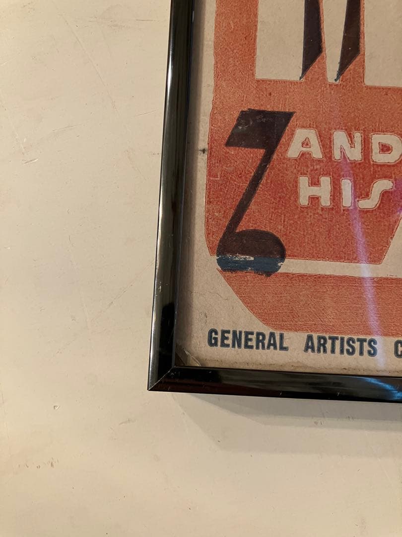 Hal McIntyre ビンテージ コンサートポスター