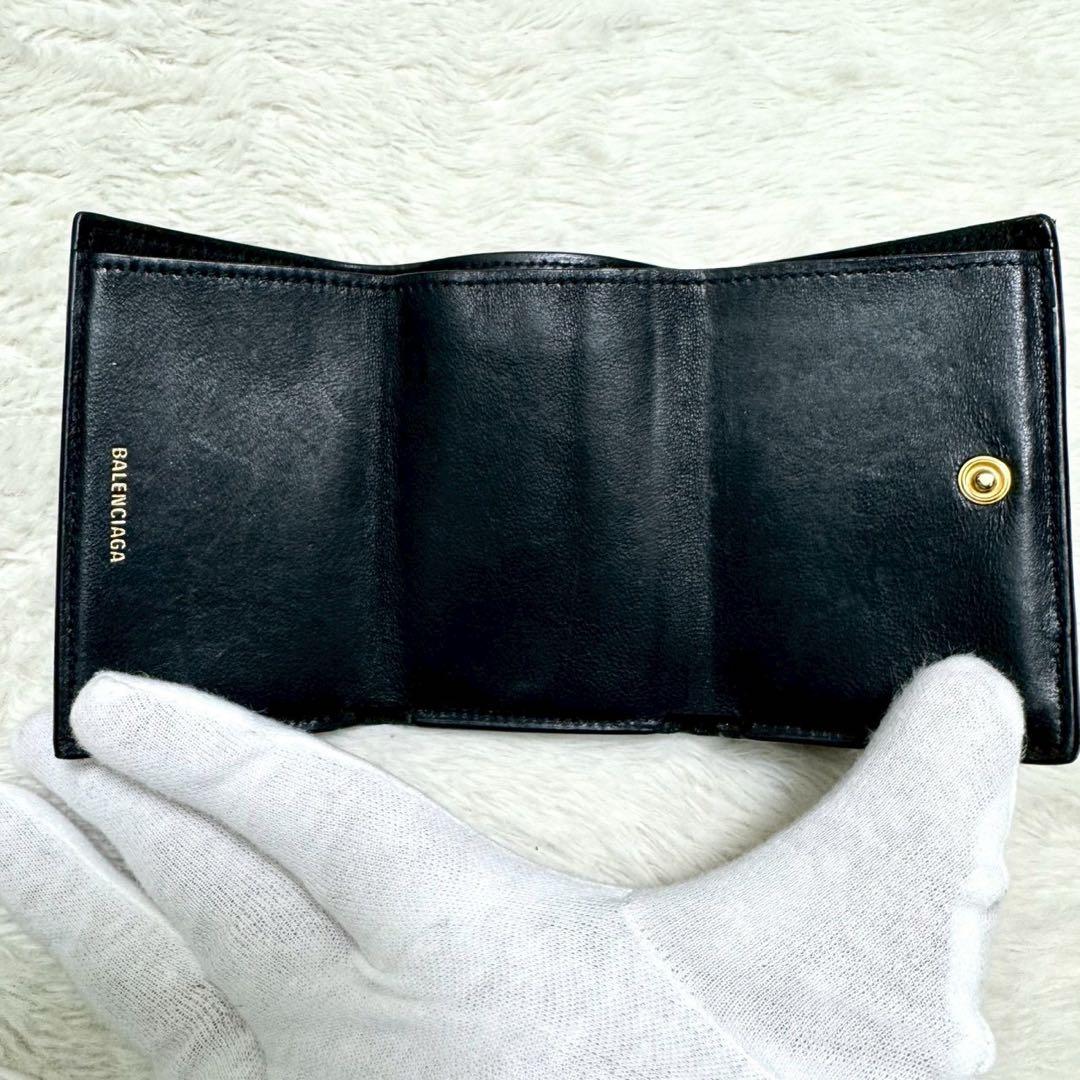 BALENCIAGA バレンシアガ アワーグラス 財布 ミニウォレット Bロゴ