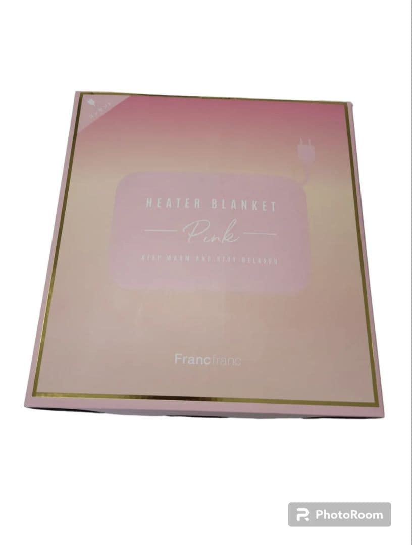 【新品未開封】Francfranc フランフラン ヒーター付きブランケットピンク