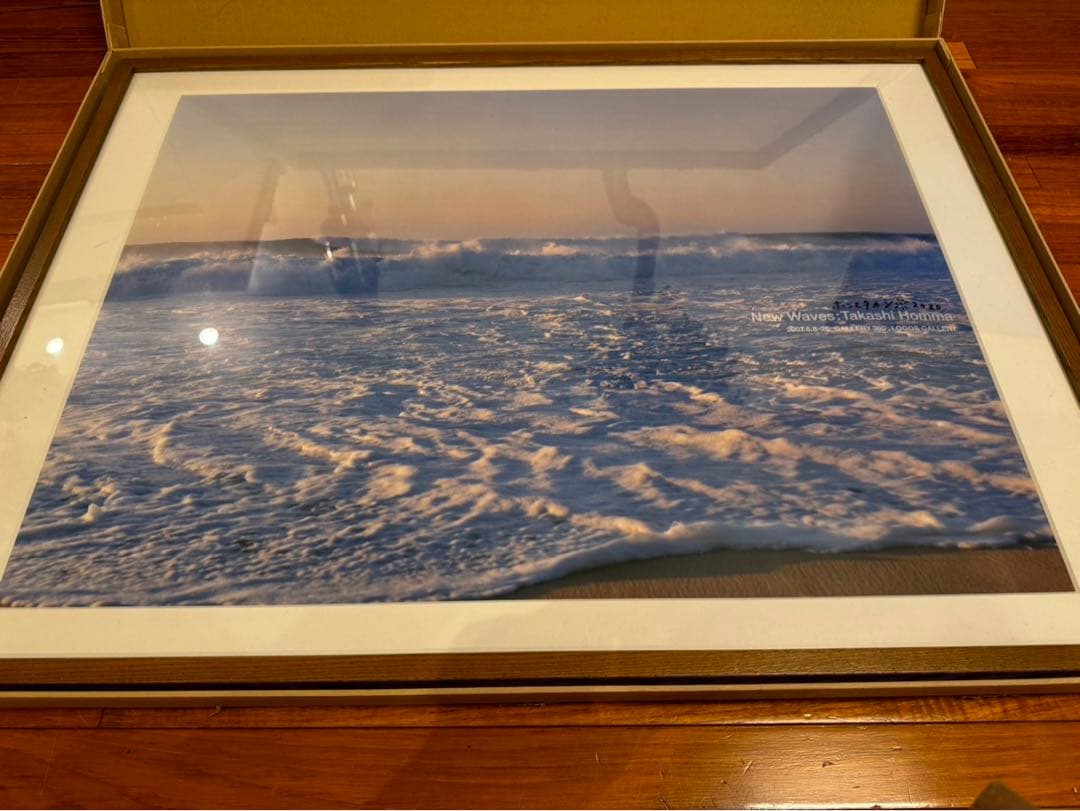 ホンマタカシ　サイン入りNEW WAVES 2007限定ポスター（額装新品）