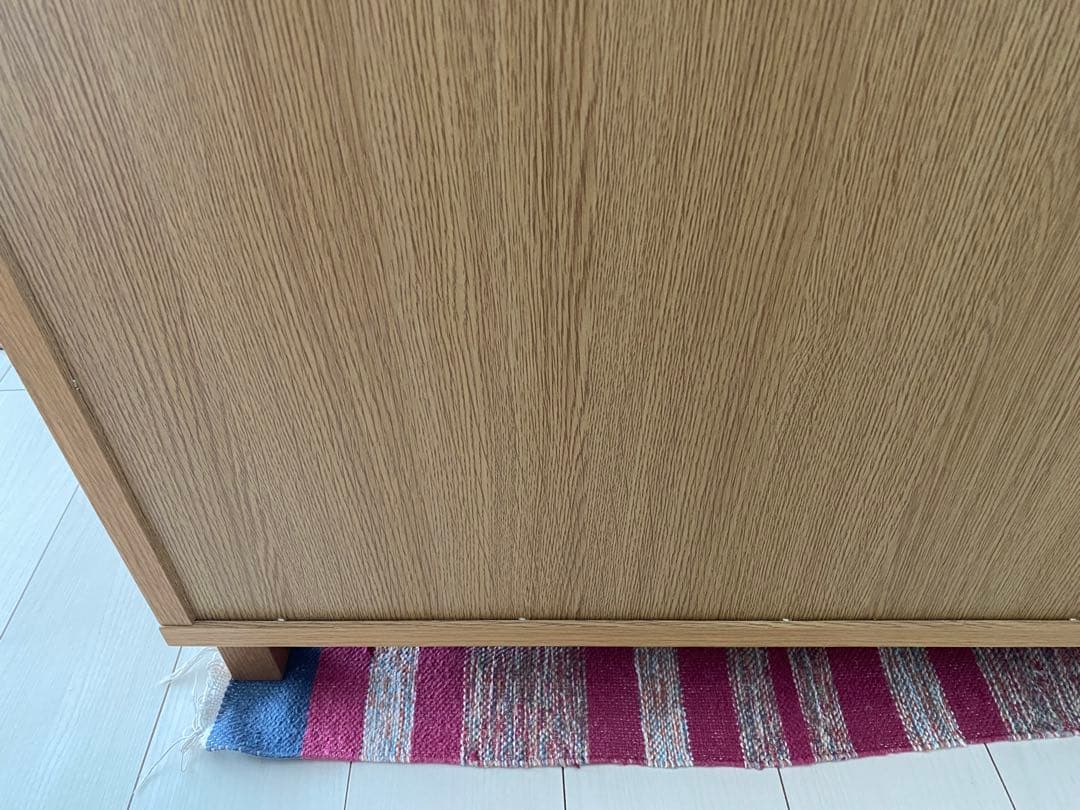 masacosama専用　無印良品　廃盤食器棚 オーク材キャビネット