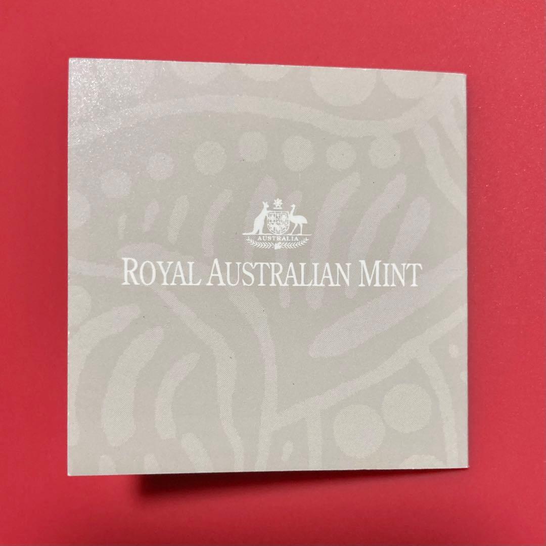 オーストラリア　カンガルー　プルーフ　銀貨　2001　1オンス　証明書　箱付き