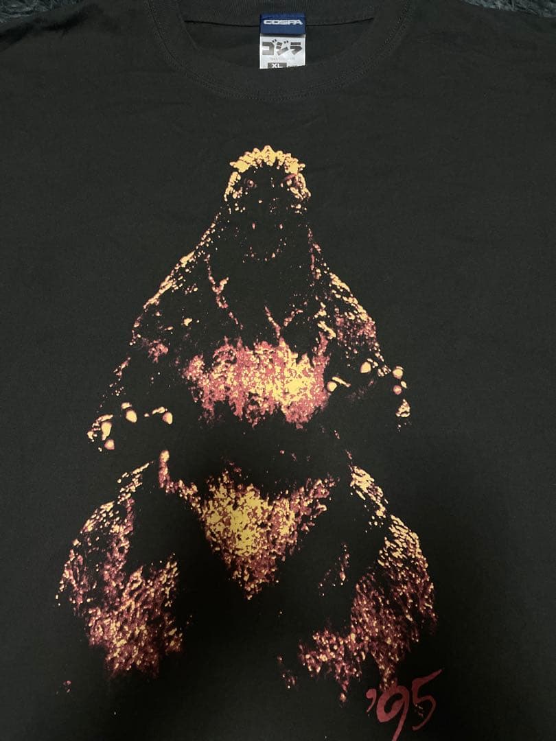 希少 COSPA コスパ　GODZILLA ゴジラ　Tシャツ　トップス　メンズ