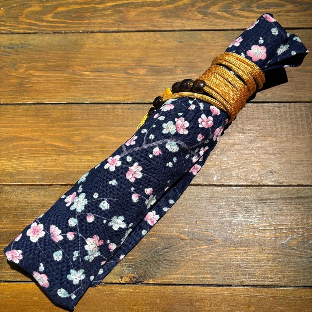 日本刀残欠クラフトナイフNo.73 三条小鍛冶宗近 拵 裏銘あり