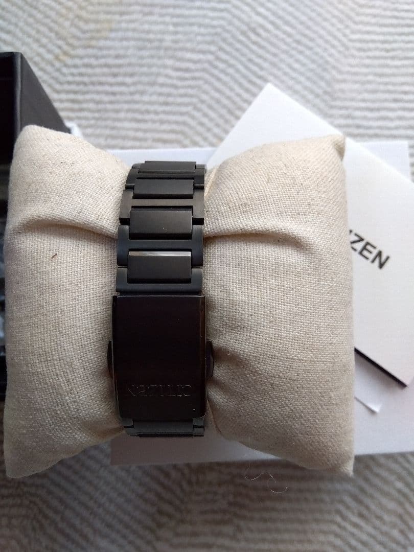 CITIZEN ATESA ブラック腕時計