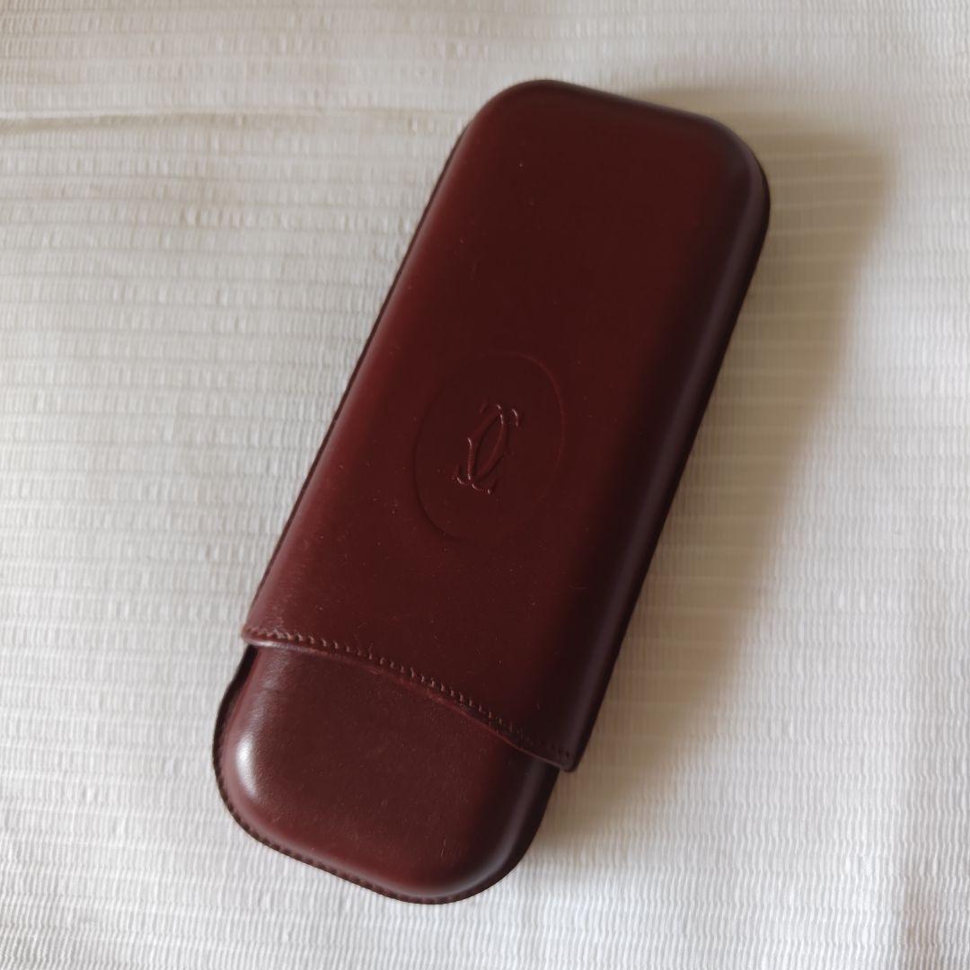 【希少品・良品】カルティエ ペンケース　ヴィンテージ　葉巻ケース　筆箱