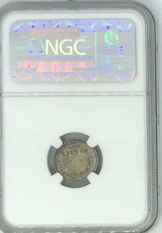1867BB フランス ナポレオン3世 20セント NGC MS67
