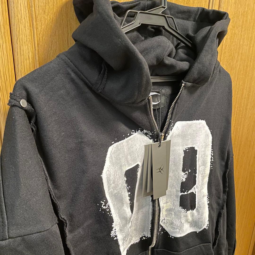 【新品】COZY WORLDWIDE コジー ジップパーカー黒 M