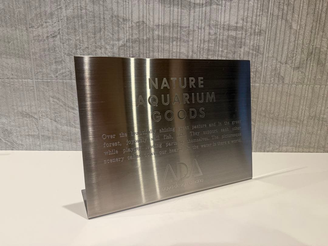 【非売希少品】 ADA 旧ロゴ 特約店プレート