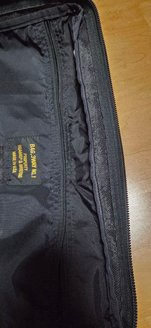 BRIEFING × BEAMS PLUS 別注 3WAY BAG　黒