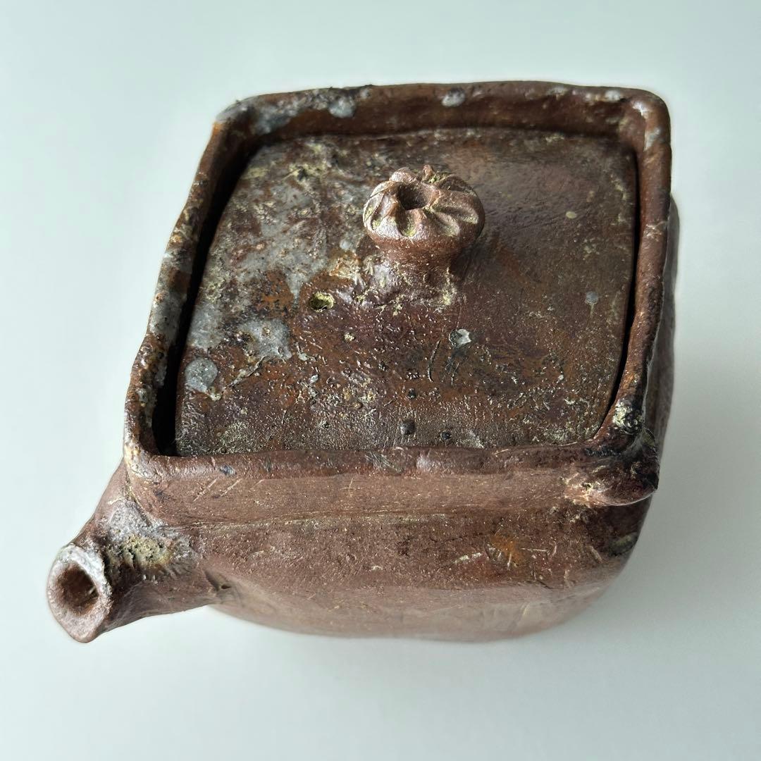 備前焼 茶器 緋襷 宝瓶 蕾