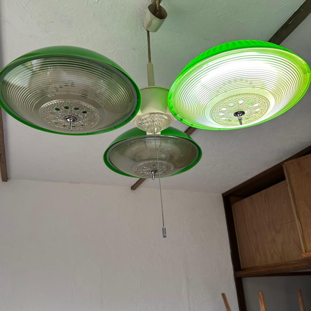 レトロポップ 蛍光灯 みどり