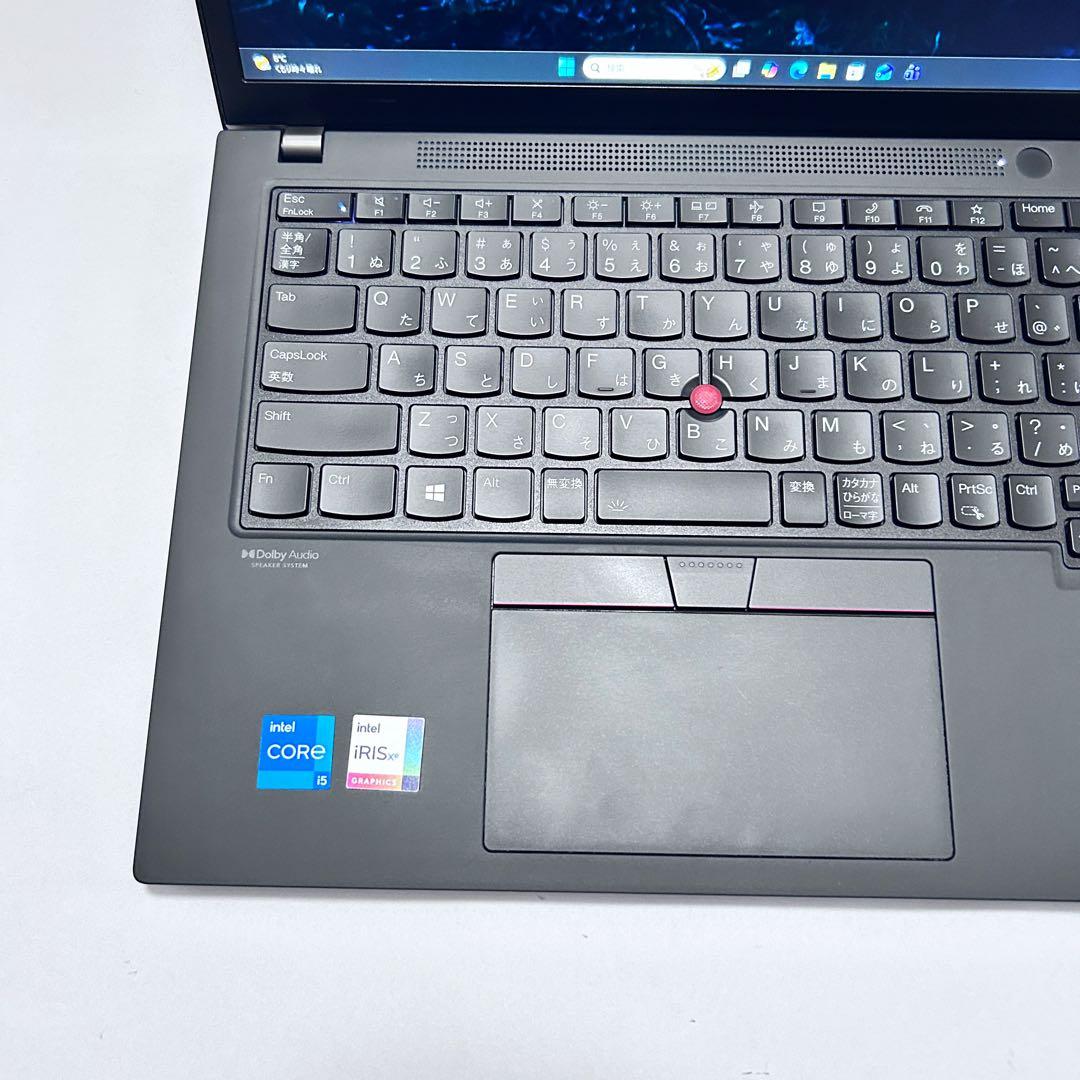 【第11世代i5×SSD512GB】ThinkPad X13｜バッテリー超良好