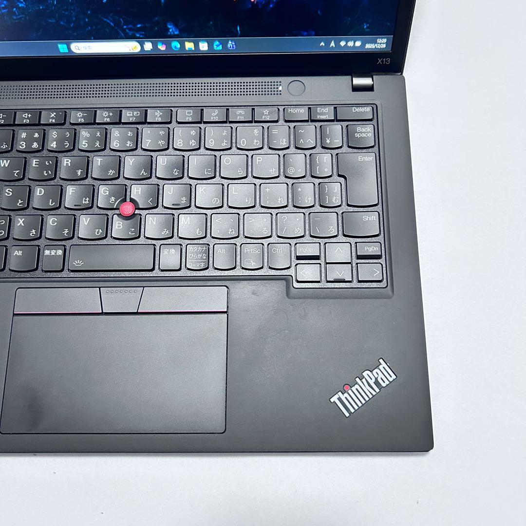 【第11世代i5×SSD512GB】ThinkPad X13｜バッテリー超良好