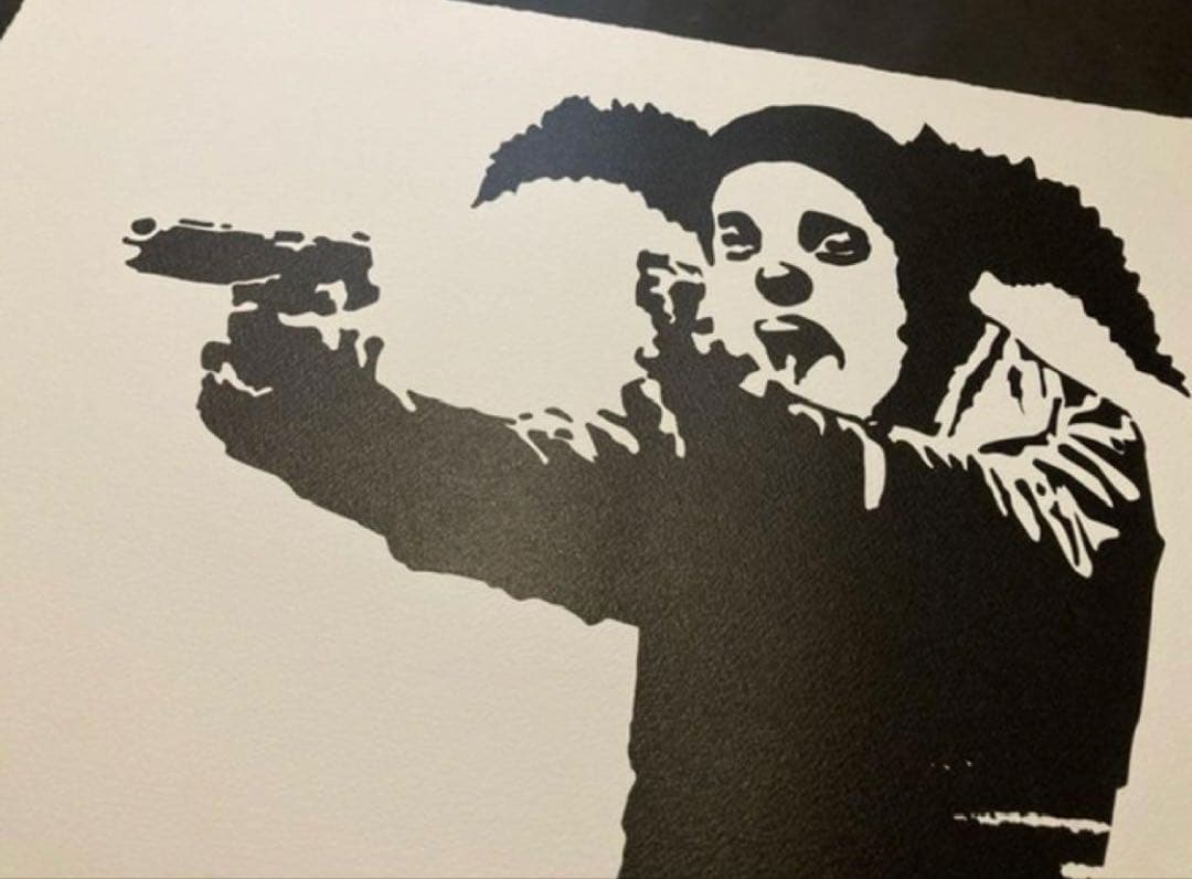バンクシー ポスター banksy オリジナル Clown KYNE