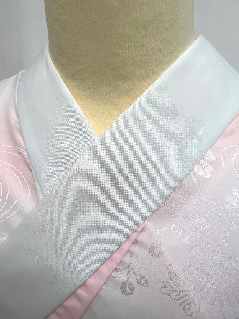 色無地　振り袖　フルセット　長襦袢　成人式　パーティー　袋帯　小物付　675