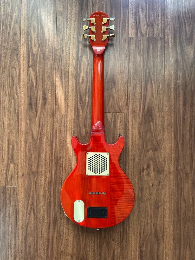 【美品】Woodstics アンプ内蔵ミニギター アロハケン 横山健 ESP