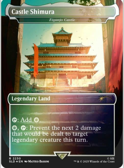 MTG Secret Lair Ghost of Tsushima Foil版