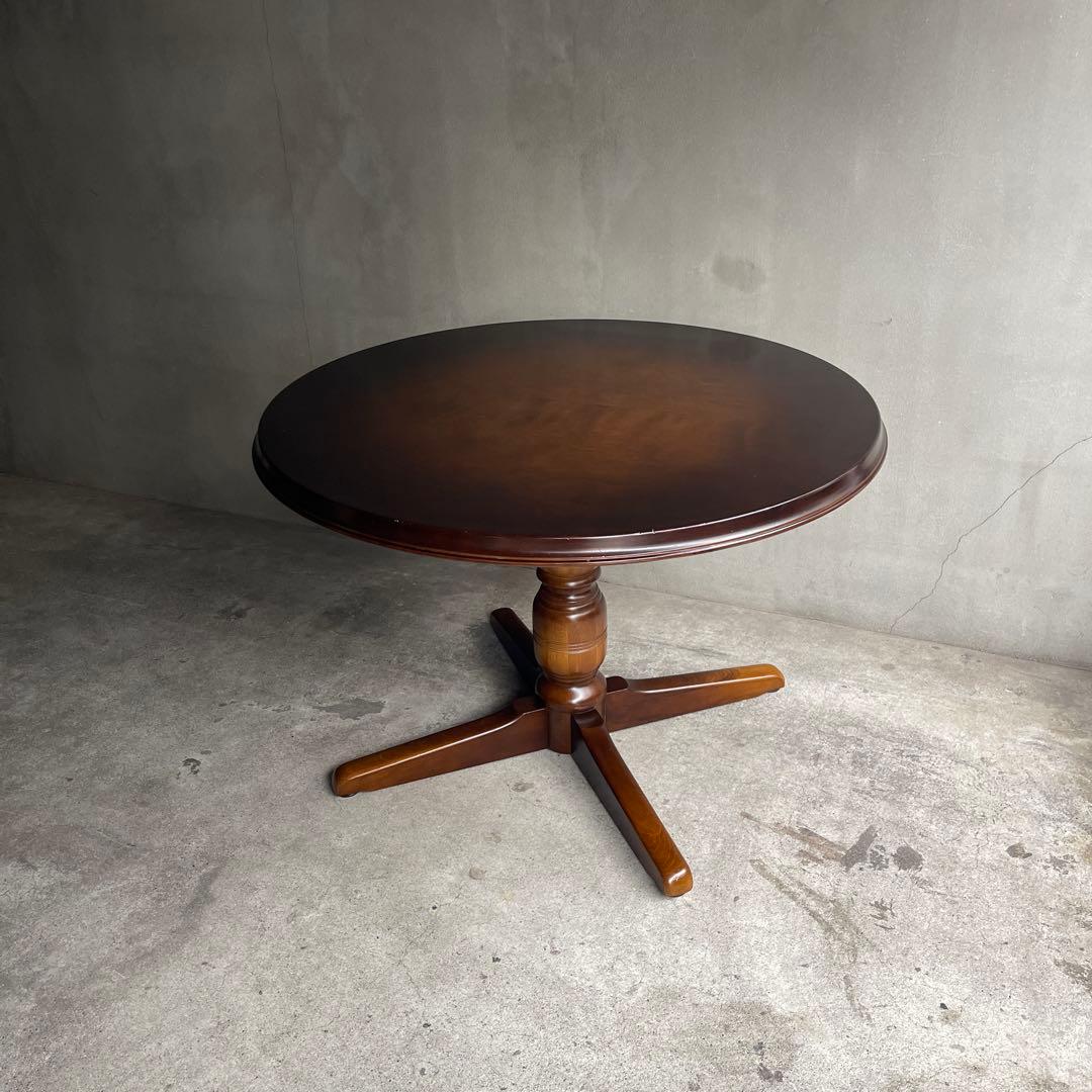 飛騨産業　キツツキマーク　ダイニングテーブル　オールドヴィンテージ