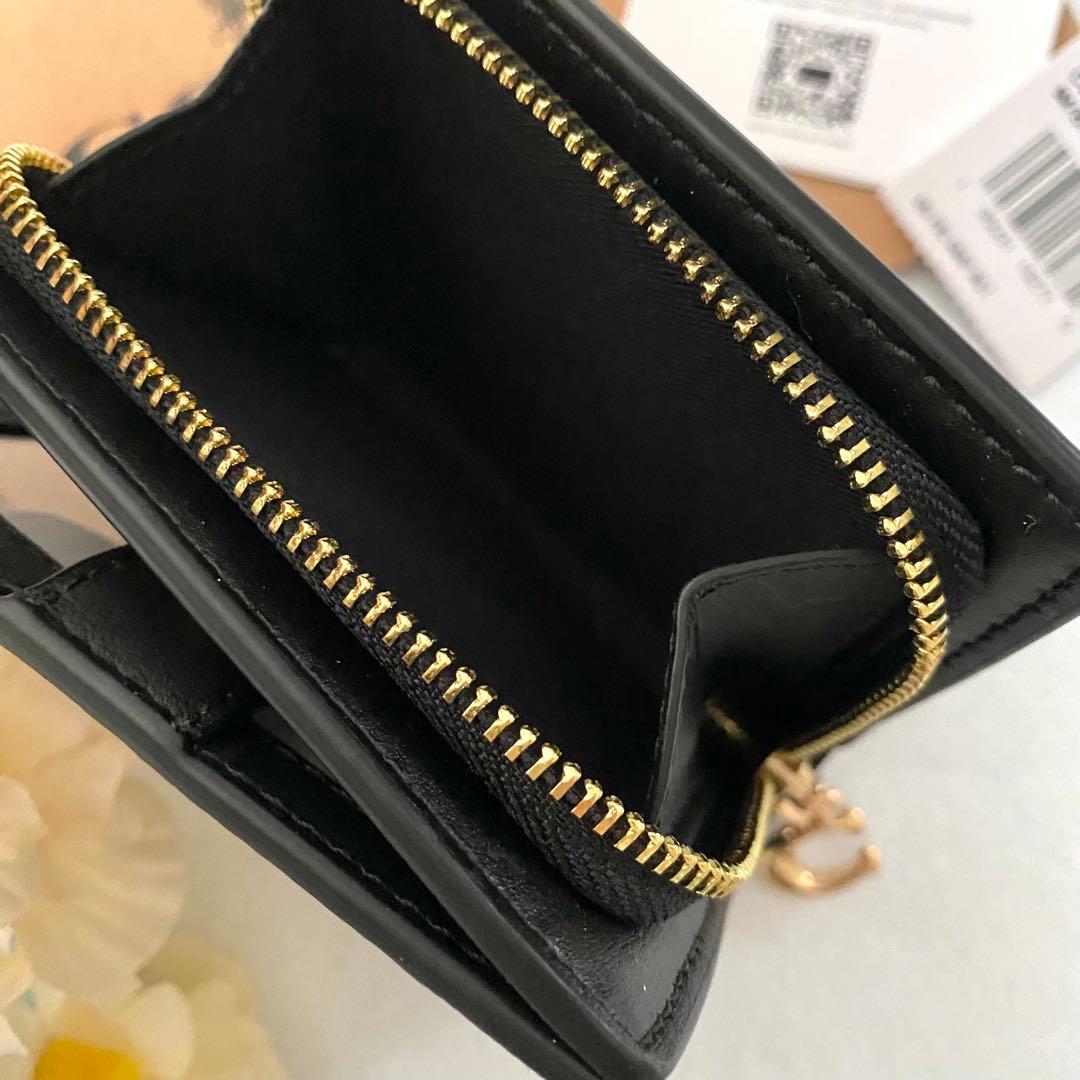 新品　正規品☆COACH(コーチ)折り財布　ブラウン シグネチャー 二つ折り財布