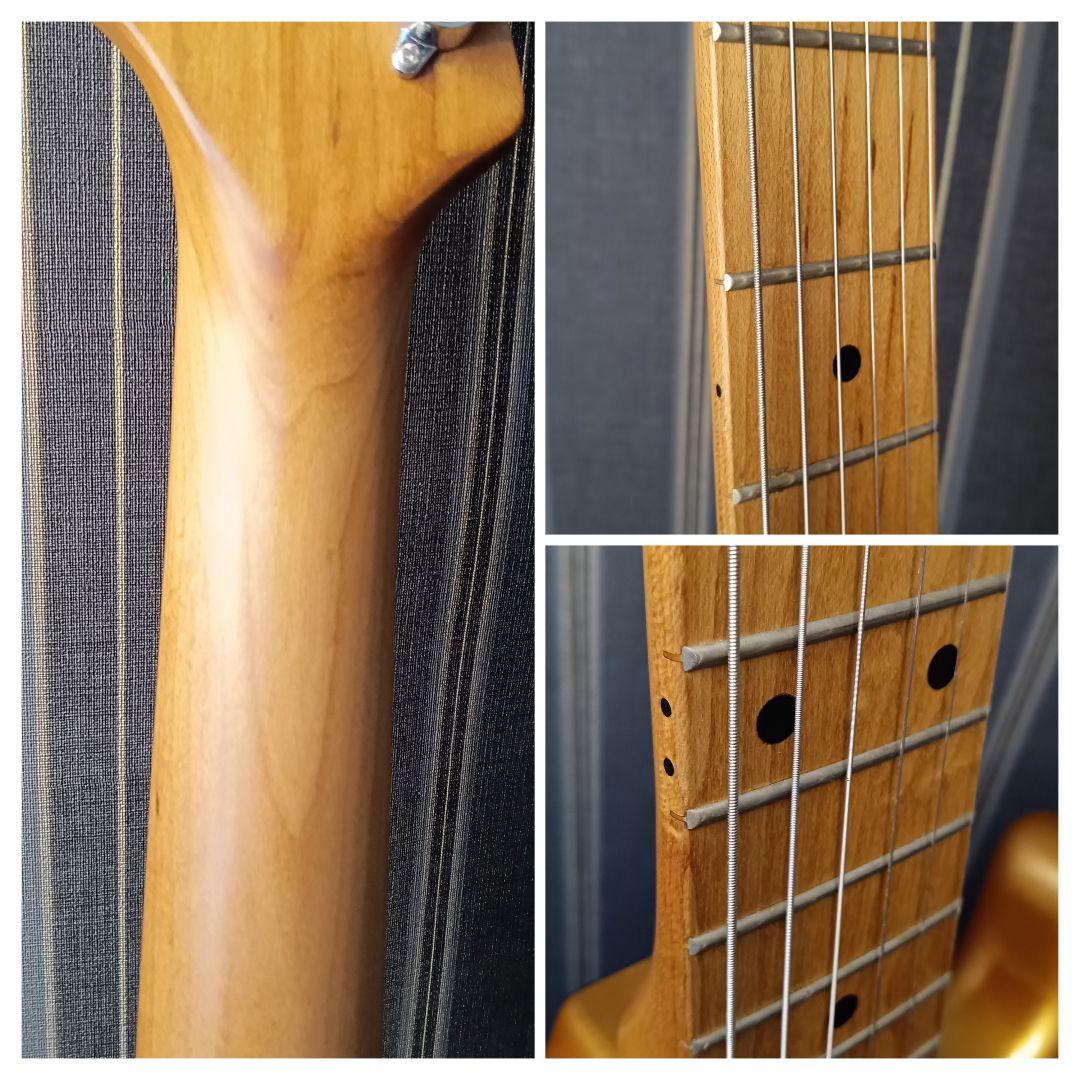 絶版 限定カラー Bacchus バッカス BST-2-RSM ゴールド ギター