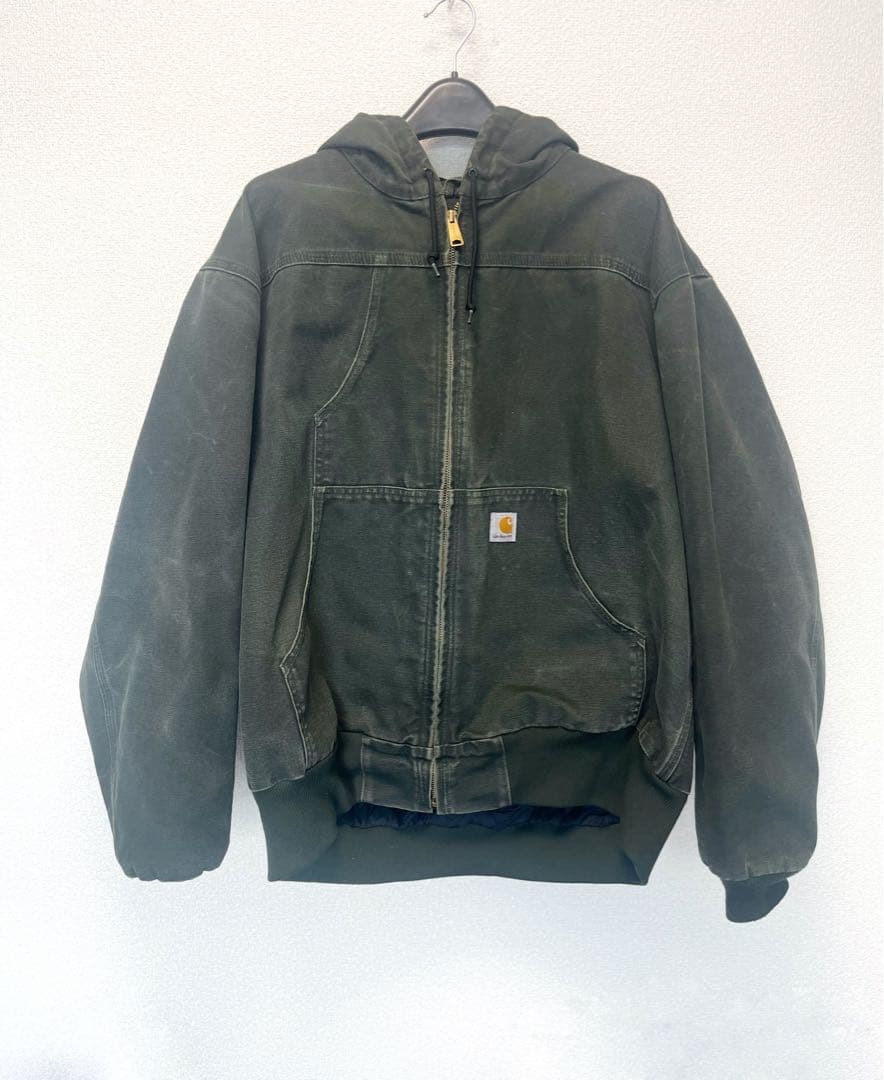 Carhartt アクティブジャケット ダークグリーン L