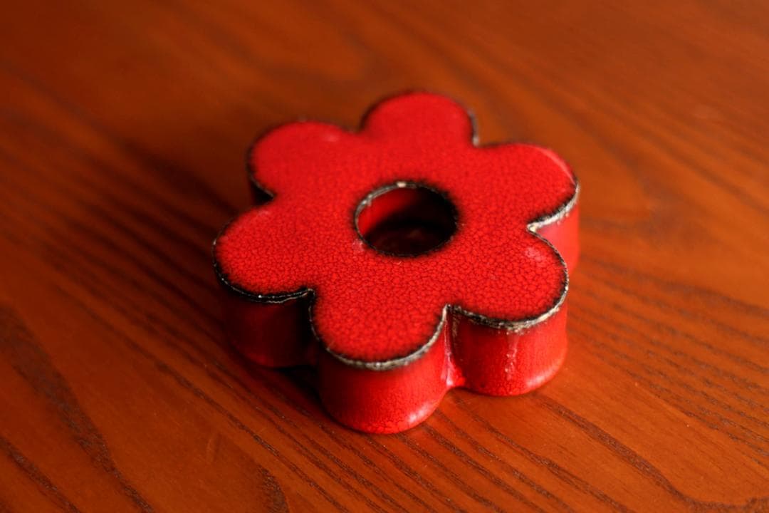 Lisa Larson リサラーソン キャンドルスタンド 花 36206