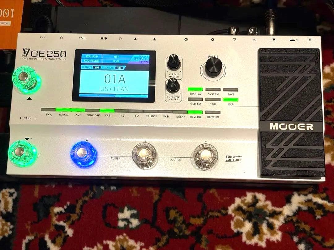 MOOER GE250 マルチエフェクター