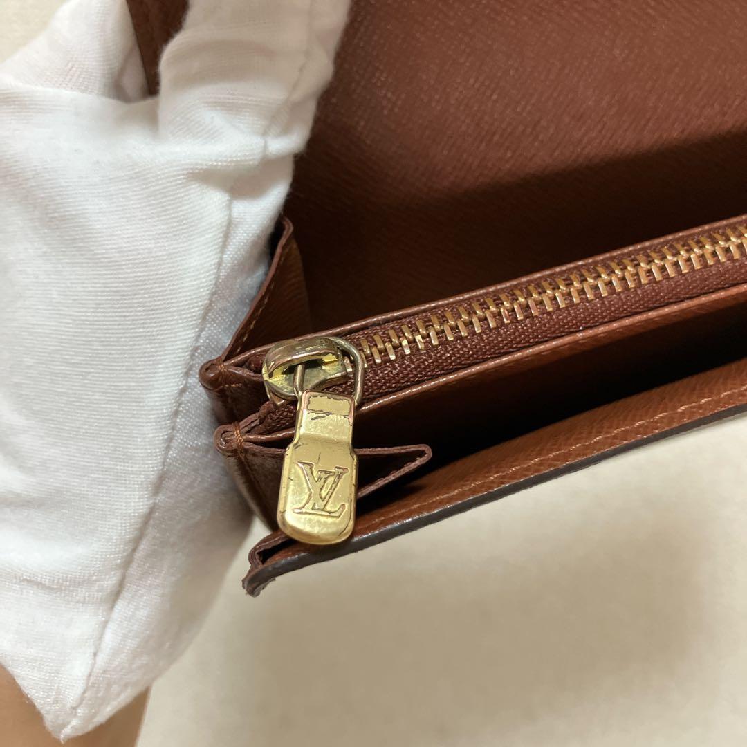 ✨美品✨ルイヴィトン 二つ折り 長財布 ポシェットポルトモネクレディ モノグラム