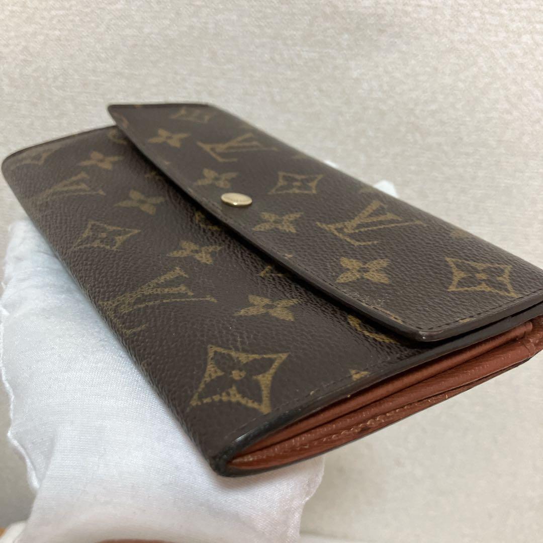 ✨美品✨ルイヴィトン 二つ折り 長財布 ポシェットポルトモネクレディ モノグラム