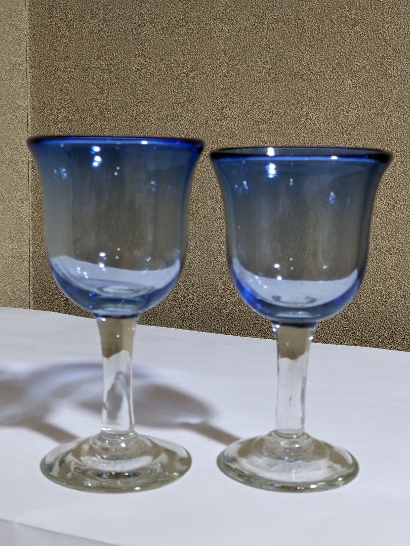 ♦リキュールグラス 長崎びーどろ 和ガラス 昭和レトロ ワイングラス 骨董品