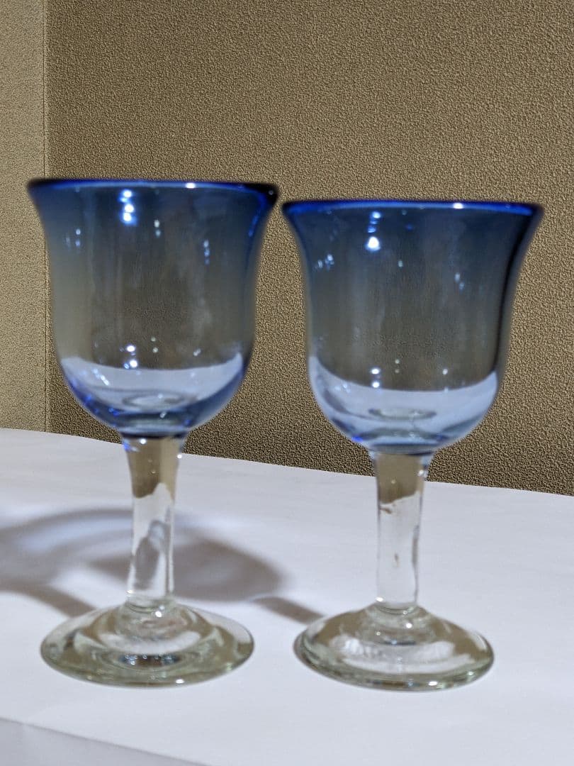 ♦リキュールグラス 長崎びーどろ 和ガラス 昭和レトロ ワイングラス 骨董品